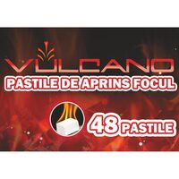 PASTILE DE APRINS FOCUL  DIN PARAFINA 48 CUBURI