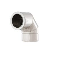 COT INOX DP 90* D80/140 VULCANO 0.5MM
