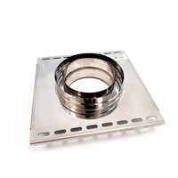 SUPORT INTERMEDIAR INOX DP D80/140 VULCANO 0.5MM