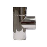 TEU INOX SP 90* D160 0.5MM