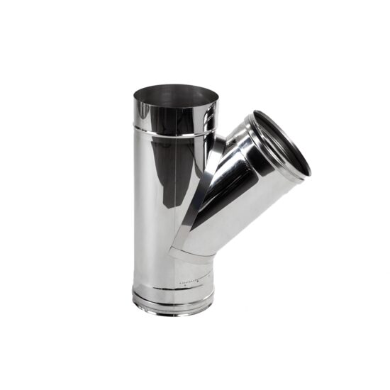 TEU INOX SP 90* D200 0.5MM