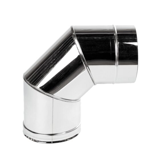 COT INOX CAZAN PELETI+GARNITURA | SP 90* D80 0.5MM