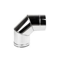 COT INOX CAZAN PELETI+GARNITURA SP 90* D120 0.5MM