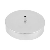 CAPAC CONDENS SIMPLU INOX D120 0.5MM