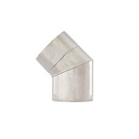 COT INOX DP 45* D120/180 VULCANO 0.5MM