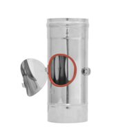 USITA INSPECTIE INOX SIMPLU PERETE D180 0.5MM