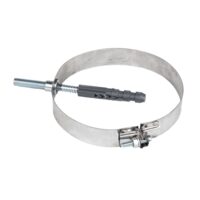COLIER PRINDERE PERETE CU SURUB INOX D200