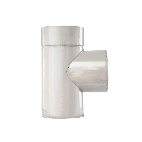 TEU INOX DP 90* D400/460 VULCANO 0.5MM