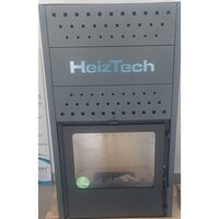 TERMOSEMINEU PE LEMNE HEIZTECH NEGRU 18.4 kW