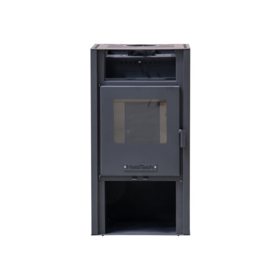 SOBA PE LEMNE HEIZTECH ,8 kW  ,negru
